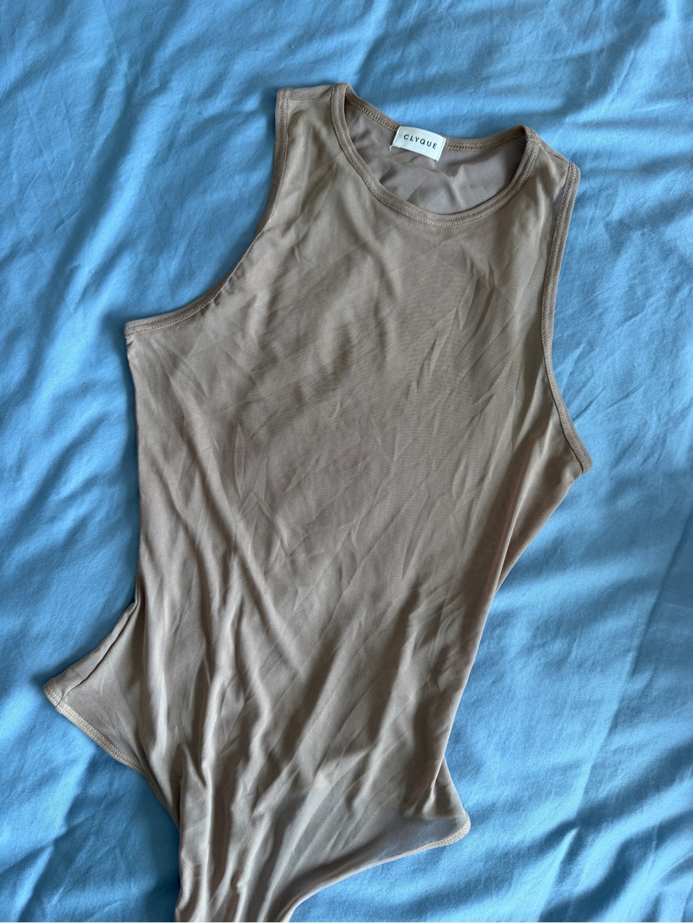 Clyque The Label Sheer Bodysuit